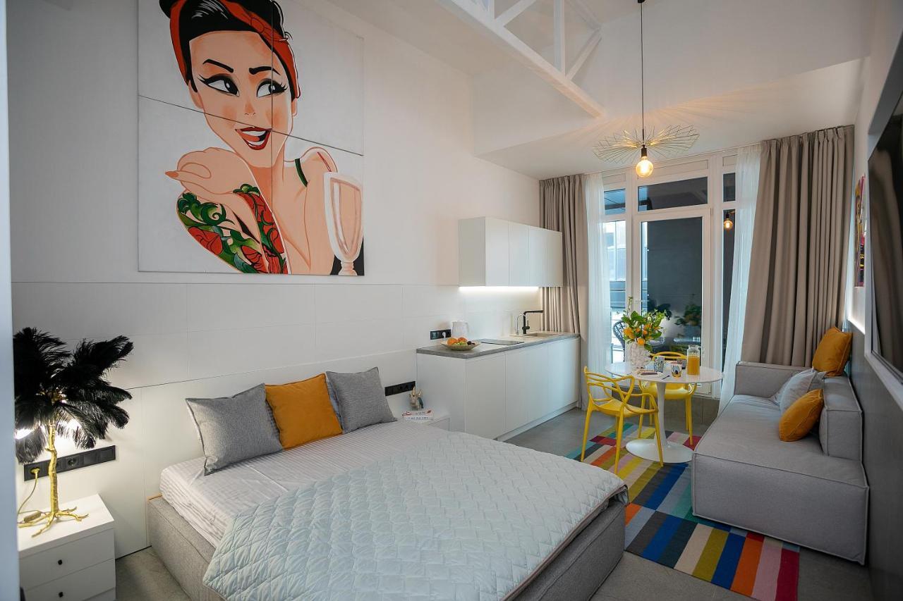 High Five Apartments, Most City Area Dnipro Exterior foto